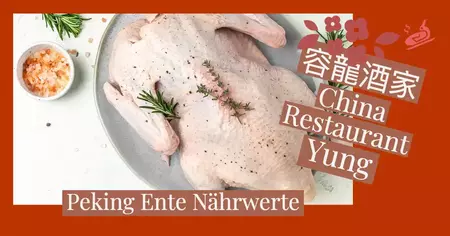 Nutritional Values for Peking Duck