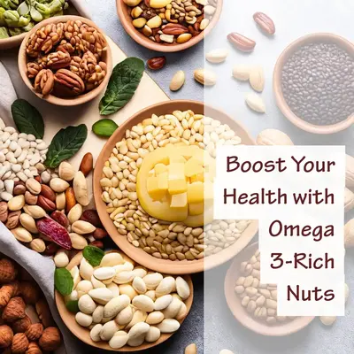Omega-3-haltige Nüsse und Samen