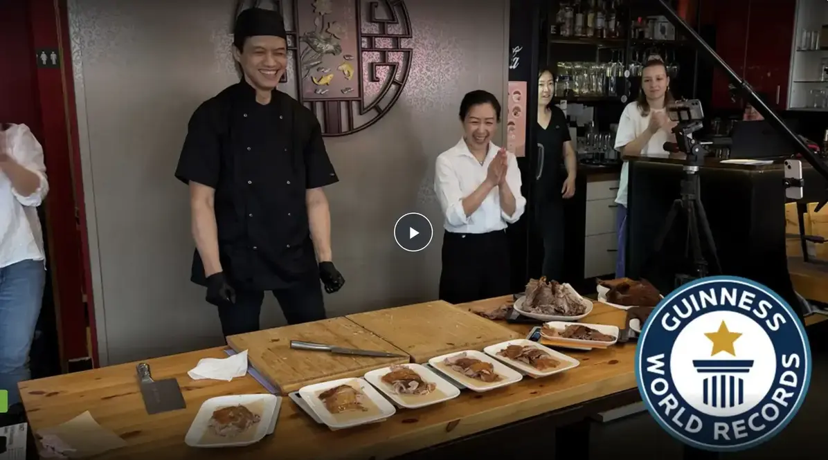 Chikei Yung Sets Culinary Speed Record In Germany